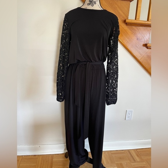 MICHAEL KORS Jumpsuit Black Size Medium - Picture 4 of 4